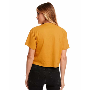 Tops Cortos de Mujer, 100% Algodón Ecológico, Ligeros, Estilo Urbano, Secado Rápido, Transpirables, Antiarrugas, Tinte Liso, Última Tendencia - Product Image 3