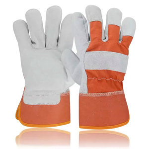 Cowhide Grain Leather Truck Driving Gloves Industrial Work Safety Gloves for Hand Arm Protection Personal Protective Equipment - Product Image 6