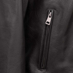 Nueva Llegada 2026 Chaquetas de Cuero Negras de Alta Calidad Personalizadas, Transpirables, a Precio Económico, Chaqueta de Cuero de Invierno para Hombre, Cuero Sintético - Product Image 2