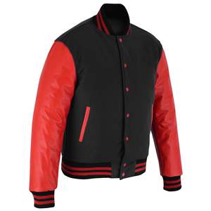 Chaquetas Varsity de invierno personalizadas, de cuero/lana, en oferta online a precio económico. - Product Image 3