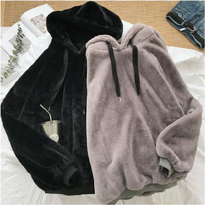 Sudadera con capucha de invierno para hombre, cálida, holgada, informal, de forro polar, bordada, impermeable y transpirable - Product Image 4