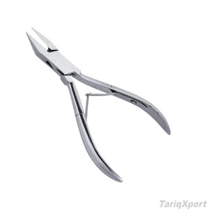 Stainless Steel Wide Jaw Opening Sharp Straight Cuticle Nipper Rose Gold Handle Laser Logo Nail Clipper Toenail Pedicure Tool - Product Image 2