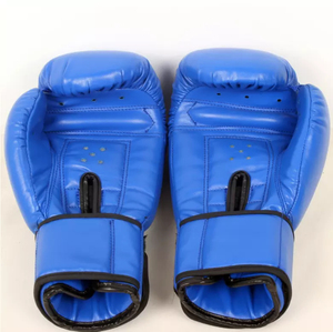 Guantes de Boxeo MMA Profesionales de Cuero Sintético de Secado Rápido con Cierre de Cordones, Logotipo Personalizado, Alta Calidad, OEM, Unisex - Product Image 5