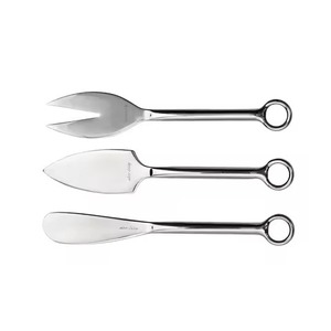 ชุดมีดชีสสแตนเลสสไตล์วินเทจ อุปกรณ์ตัดชีส อุปกรณ์เสิร์ฟในครัว สำหรับใช้รับประทานอาหาร - Product Image 2