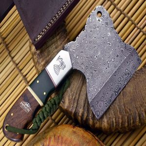 Cuchillo de Chef Profesional Multiusos de Acero Inoxidable con Mango de Cuero y Borde Dentado, Personalizable OEM para Uso en la Cocina - Product Image 6