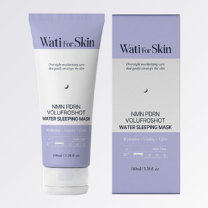 Mascarillas para dormir coreanas K-Beauty Whatiforskin NMN PDRN Volume Pro Shot Water Sleeping Mask Hecho en Corea cuidado facial - Product Image 1