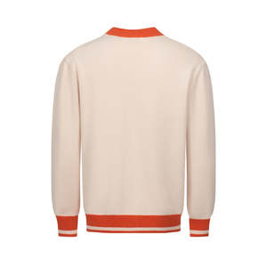 Cardigan respirant pour homme à col en V et boutons, motif dessin animé, tricot jacquard, pull tendance oversize style streetwear USA - Product Image 2