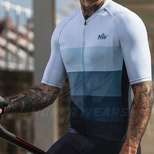 Maillot de cyclisme haut de gamme léger en maille respirante, vêtements de vélo anti-humidité, tenue de performance athlétique - Product Image 2