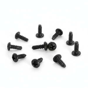 Tornillos para Concreto de Acero al Carbono con Recubrimiento Negro PDC - Tornillos de Cabeza Plana con Cabeza Phillips de Alto Torque para Anclaje en Mampostería (Clase 4.8 6.8 en Pulgadas) - Product Image 4