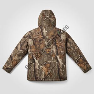 เสื้อแจ็คเก็ตสำหรับล่าสัตว์แบบ Ultra-Quiet Brushed Tricot กันน้ำ กันลม ลายพราง สำหรับการล่าสัตว์แบบมืออาชีพและการเดินป่าบนภูเขา - Product Image 2