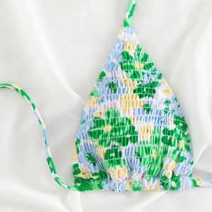 Ensemble de bikini pour femmes avec logo personnalisé, maillot de bain deux pièces, vêtements de plage sexy, fabricant et fournisseur OEM - Product Image 3