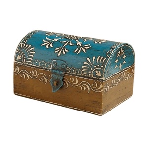 NATURAL WOODEN Premium Printed Home Wooden Tabletop Spice Box With Separate Compartments for Spices and - Product Image 6