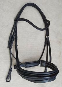 Bridon en cuir de qualité supérieure, ajustement confortable, accessoires équestres réglables, vente en gros - Product Image 4