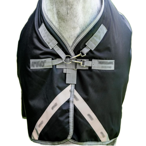 Manta para Caballo de Lujo OEM, Tejido Oxford 600D, Transpirable, Relleno de Algodón, Resistente a Desgarros, Herrajes de Acero Inoxidable - Product Image 3