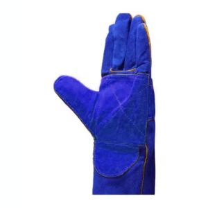 Gants de travail en cuir de vachette renforcé anti-vibration et antidérapant de haute qualité, approuvés CE, pour soudeurs MIG, Arc et TIG - Product Image 6