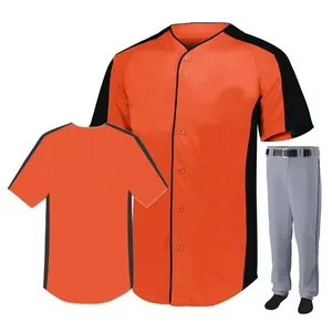 Uniformes de baseball et de softball personnalisables les plus vendus, respirants, en matière de qualité supérieure, avec votre propre logo et étiquette privée - Product Image 2