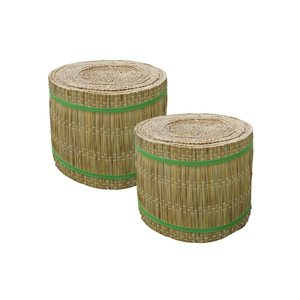 Traditional Woven Straw SEDGE MAT For Floor Use And Maintaining Cleanliness In Homes And Cultural Living Spaces - Product Image 1