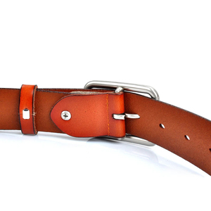 Cinturones de Cuero Casuales para Hombre al por Mayor, Hebilla Personalizada, Cuero Genuino, Hebilla de Acero de Alta Calidad, Longitud Personalizada, Color Personalizado - Product Image 2