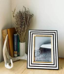 Customized Best Quality Handcrafted Beautiful Wooden Bone Resin Inlay Tabletop Photo <b>Frame</b> KISWAH CRAFT Durable Eco-Friendly - Product Image 6