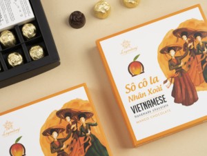 Cajas de Chocolate Rellenas de Mango Legendarias para Regalos y Recuerdos, Caja de Chocolate Personalizada para Exportación OEM ODM - Product Image 5