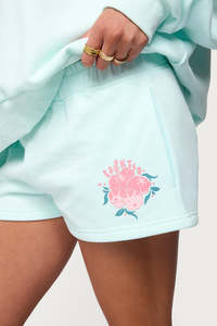 Shorts personnalisés pour femmes en polyester et coton, style décontracté, taille à cordon, imprimé graphique, coupe décontractée, vêtements streetwear - Product Image 4