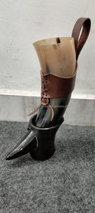 Coupe en corne polie artisanale |   Artisanat unique en corne naturelle pour coffrets cadeaux d'affaires, cornes à boire en gros en provenance d'Inde - Product Image 3