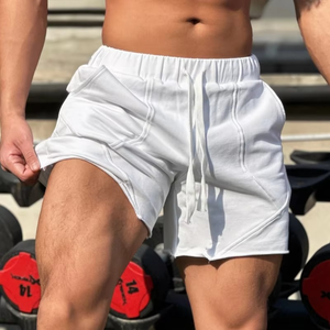กางเกงวิ่งออกกำลังกายผู้ชายแบบสั้น 5 นิ้ว คุณภาพพรีเมียม ดีไซน์สั่งทำพิเศษ ผ้าแห้งเร็ว ยืดได้ 4 ทิศทาง เหมาะสำหรับวิ่งจ๊อกกิ้ง ฟิตเนส และการฝึกซ้อม - Product Image 5