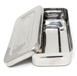 Caja Esterilizadora para Instrumentos Médicos, Caja de Almacenamiento de Instrumentos de Acero Inoxidable para Herramientas Quirúrgicas - Product Image 2