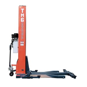 Lève-voiture portable à poteau unique certifié CETL, capacité 6000 lb, hauteur de levage 72 pieds, cric à profil bas pour voiture 5T TMG ALSP60 - Product Image 2