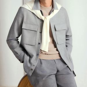 Men Soft Shell Custom Zipper <b>Jacket</b> Slim Fit Outdoor <b>Jacket</b> Waterproof Softshell Zip up <b>Fleece</b> <b>Jacket</b> - Product Image 3
