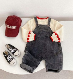 เสื้อคาร์ดิแกนเด็กถักนิตติ้งแขนยาวลายสัตว์น่ารัก ผ้าฝ้าย 100% แขนพอง  รักษ์โลก เสื้อเด็กผู้หญิงสำหรับฤดูใบไม้ร่วง - Product Image 3