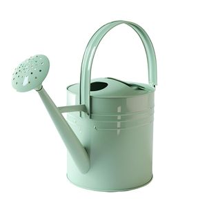 Handmade metal watering can unique artisan piece for watering indoor outdoor plants long spout decorative finish - Product Image 3