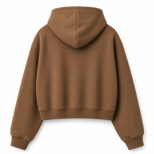 Sweat à capuche zippé surdimensionné pour homme, 100 % coton molletonné, style streetwear, personnalisable OEM ODM Marque Privée - Product Image 2