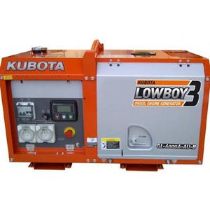 Générateur diesel Kubota GL7000 7 kW à châssis ouvert monophasé silencieux 220 V Tension nominale Démarrage automatique ATS Alternateur Stamford 50/60 Hz - Product Image 2