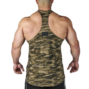 Sport Fitness Gym tank Top Men Racerback Breathable <b>Stringer</b> Plain Bodybuilding <b>Vest</b> Sleeveless Men Active Gym - Product Image 3