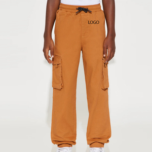 Kids Cargo Jogger Pants Lightweight Durable And Breathable Trendy Streetwear / High-Quality Design Custom Colors Sizes Available - Product Image 1