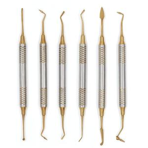 Espátula Eléctrica para Resina Compuesta Dental, Juego de 6 Instrumentos de Restauración con Cabeza Recubierta de Titanio - Product Image 6