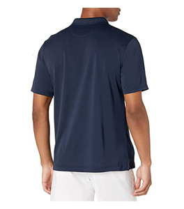 เสื้อโปโลผู้ชายผ้าคอตตอนผสมโพลีเอสเตอร์ แขนสั้น สวมใส่สบาย แบบลำลอง หรือเป็นยูนิฟอร์ม ผ้าคอตตอน 100% สีพื้น ระบายอากาศได้ดี เหมาะสำหรับใส่ในช่วงฤดูร้อน - Product Image 5