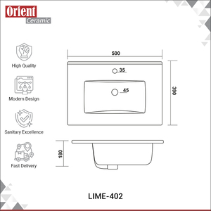 Lavabo de Sobremesa Elegante para Baño, Fabricado en India, de la Más Alta Calidad, para Uso en Baños, con Logotipo Personalizado - Product Image 3