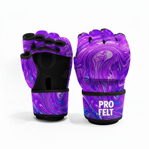 Guantes de Sparring de Cuero Duraderos para Artes Marciales, Taekwondo y Kickboxing, Acolchados, Ligeros y Cómodos, sin Dedos, para Adultos - Product Image 5