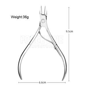 ที่ตัดเล็บนิ้วมือและนิ้วเท้าสแตนเลสคุณภาพสูงแบบกำหนดเองได้  ที่ตัดเล็บแบบหนาพิเศษพร้อมโลโก้ตามสั่ง - Product Image 4