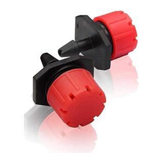 Emisor de Microgoteo Ajustable de 8 Orificios, PP Rojo y Negro, para Tubo de 1/4 de Pulgada, Uso en Sistemas de Riego para Jardines e Invernaderos - Product Image 5