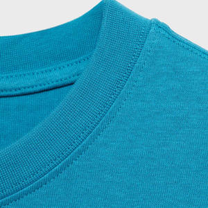 T-shirt personnalisé pour homme OEM ODM avec logo frontal, en coton tricoté de qualité supérieure, col rond, respirant, séchage rapide, écologique, coupe classique, marque privée - Product Image 5