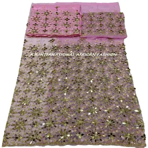 Nigerian Traditional Wedding Bridal George fabric