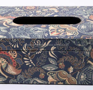 ARTISAN CRAFT-Boîte à mouchoirs décorative en MDF moderne pour la maison, le bureau, la salle de bain, la cuisine et le salon - Product Image 5