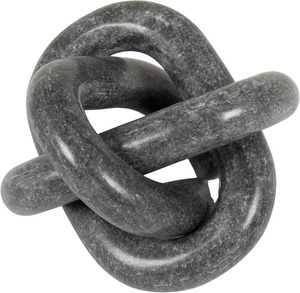 Cadena Decorativa de Mármol Negro para el Hogar, Cadena de Piedra Natural Hecha a Mano por el Fabricante - Product Image 1
