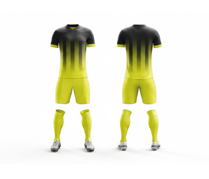 Conjunto de Camiseta y Pantalones Cortos de Fútbol Sublimados de Alta Calidad |   Tallas para Hombres, Mujeres y Jóvenes |   Ropa Deportiva Ligera de Secado Rápido para Entrenamiento - Product Image 1