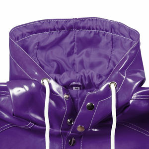 Impermeable Unisex de PVC Resistente, Largo Regular, con Estilo Urbano para Invierno - Product Image 6