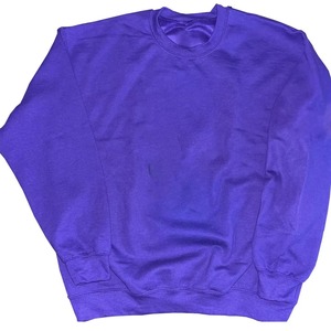 High Quality University Style Thermal Cotton Polyester <b>Pullover</b> Crew Neck Sweatshirt Custom Logo Sweatshirt High Quality - Product Image 1