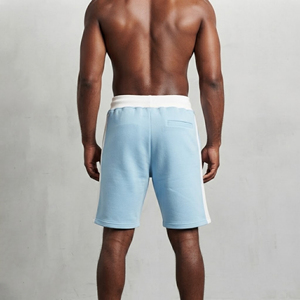 Pantalones Cortos Deportivos para Hombre, 100% Algodón, 300GSM, Secado Rápido, Logotipo Personalizado con Impresión DTF, 2 Colores, Estilo Hip Hop, 2026 - Product Image 3
